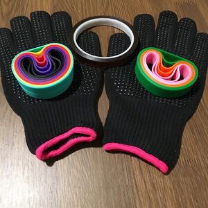 Silicone Sublimation Blank Tumbler Bands w/ Gloves